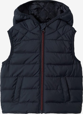 MANGO KIDS Bodywarmer in Blauw: voorkant