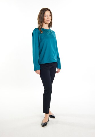 Usha Bluse in Blau