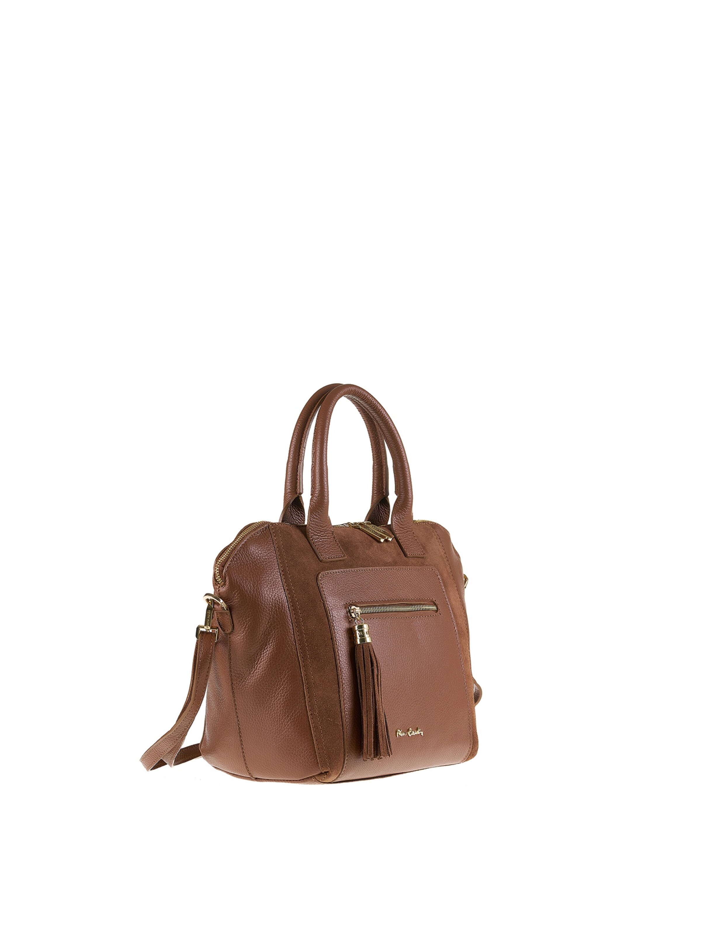 Borsa a mano di PIERRE CARDIN in marrone: frontale