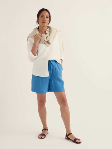 Seasalt Cornwall Loosefit Shorts 'Tide Flow' in Blau