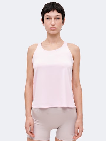 NIKE Sport top - rózsaszín: elől