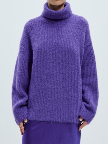 Pull-over 'Darla' EDITED en violet : devant