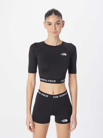 THE NORTH FACE Performance shirt in Black: front