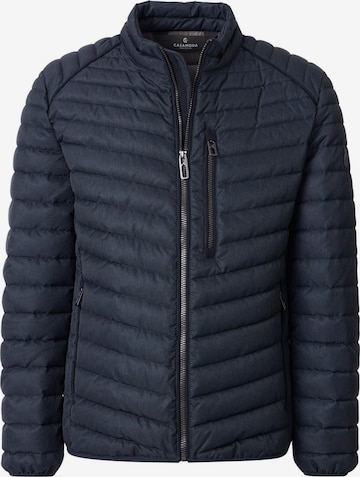 CASAMODA Between-season jacket 'Basic' in Blue: front