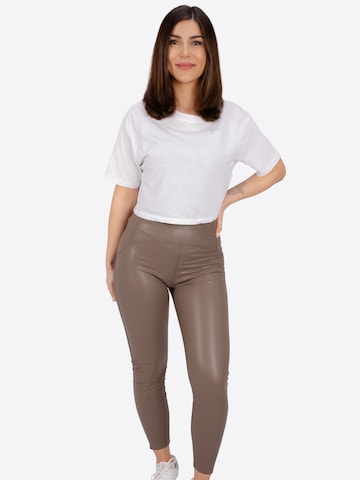 Skinny Leggings 'Rachel' Seasons of April en marron