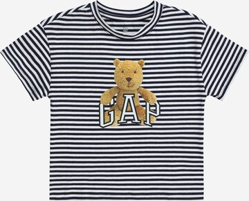 GAP T-Shirt 'IE FAM MOMENT' in Blau: predná strana