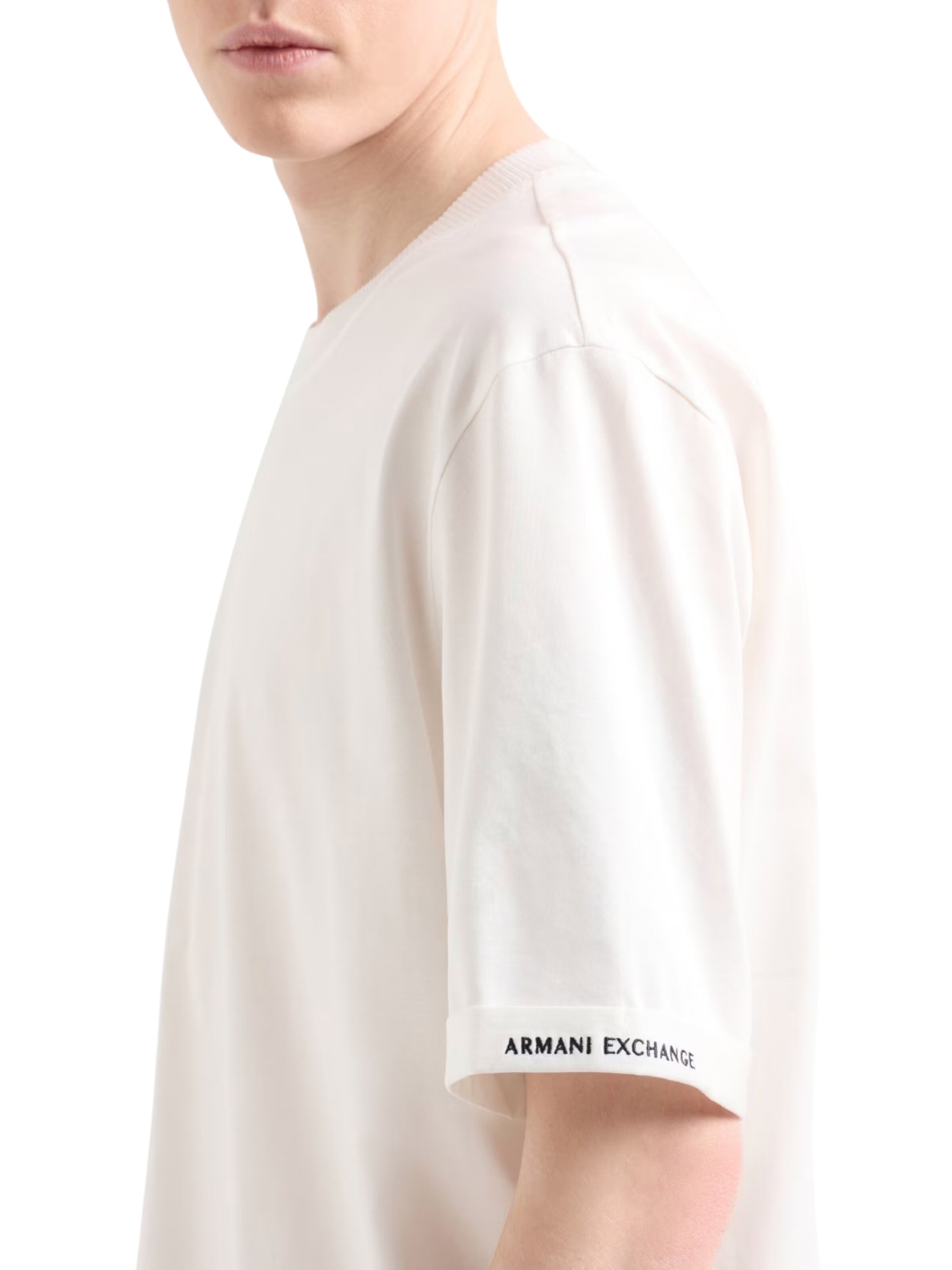 T-Shirt ARMANI EXCHANGE en blanc