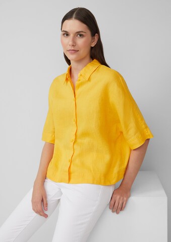s.Oliver Bluse in Gelb: Vorderseite