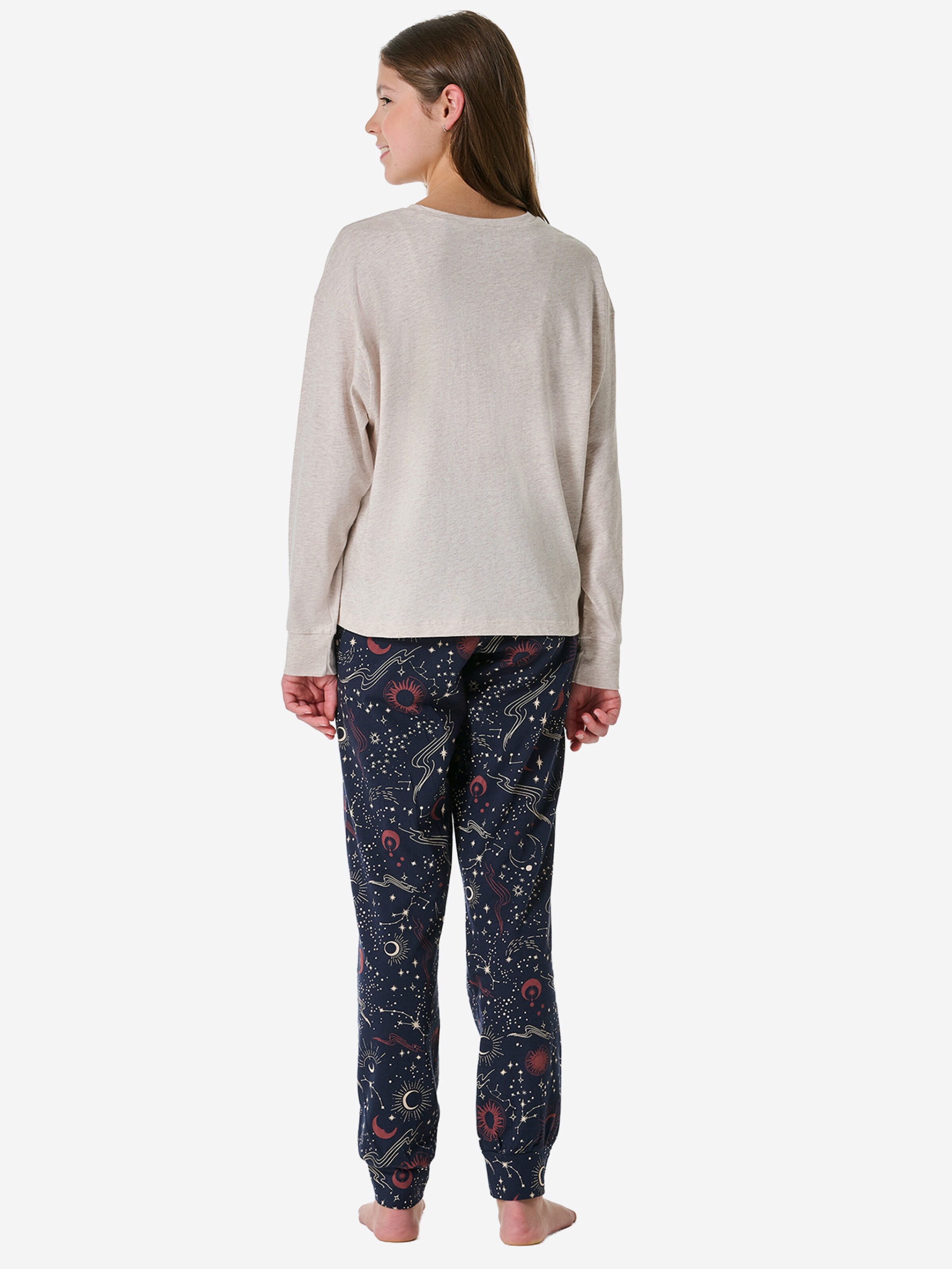 Pyjama ' Family ' SCHIESSER en beige