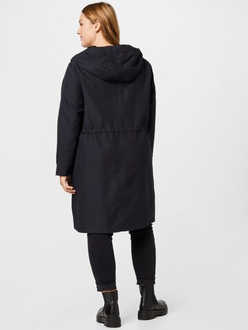 Manteau mi-saison 'Denise' ABOUT YOU Curvy en noir