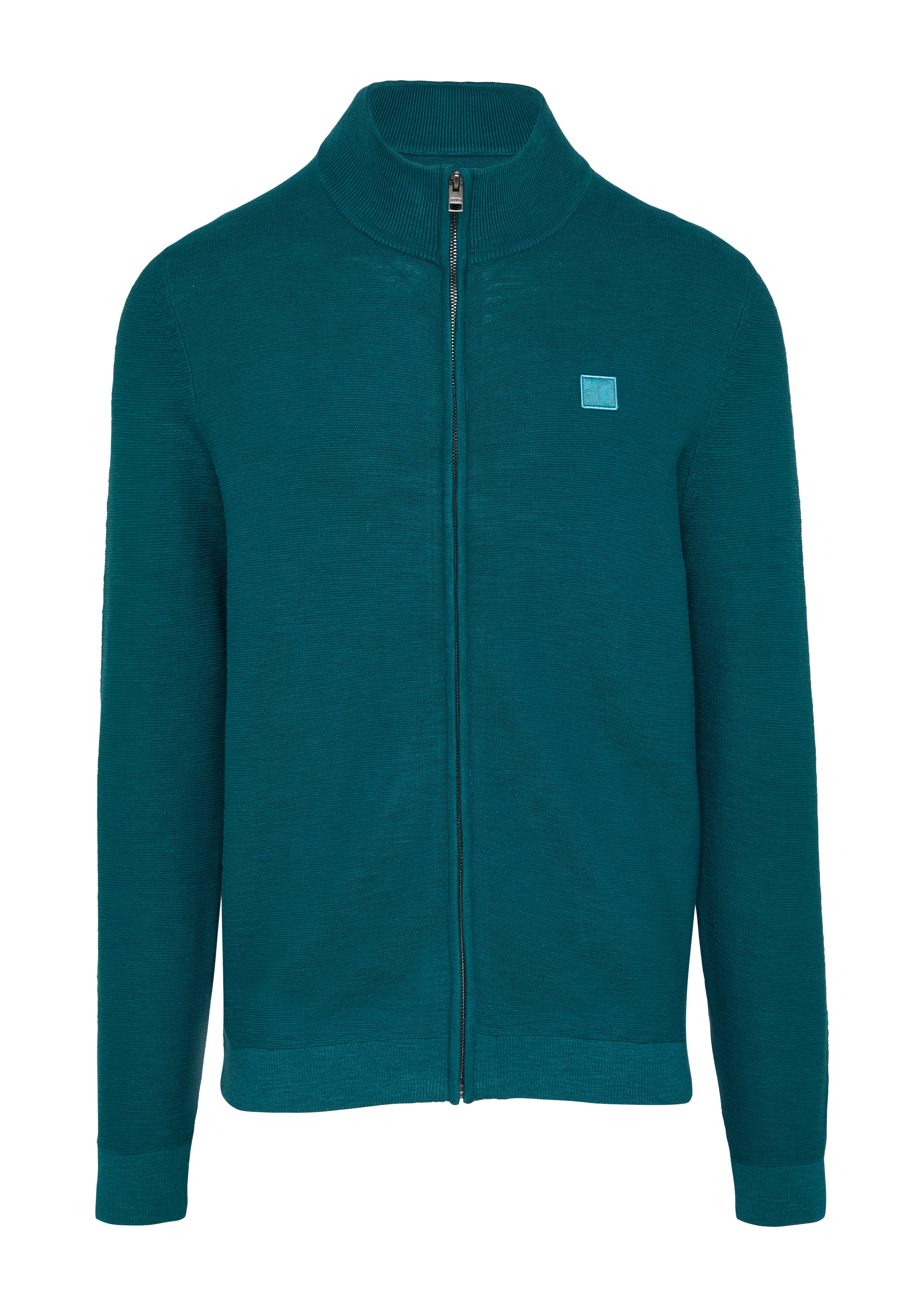 Vestes en maille s.Oliver en bleu : devant