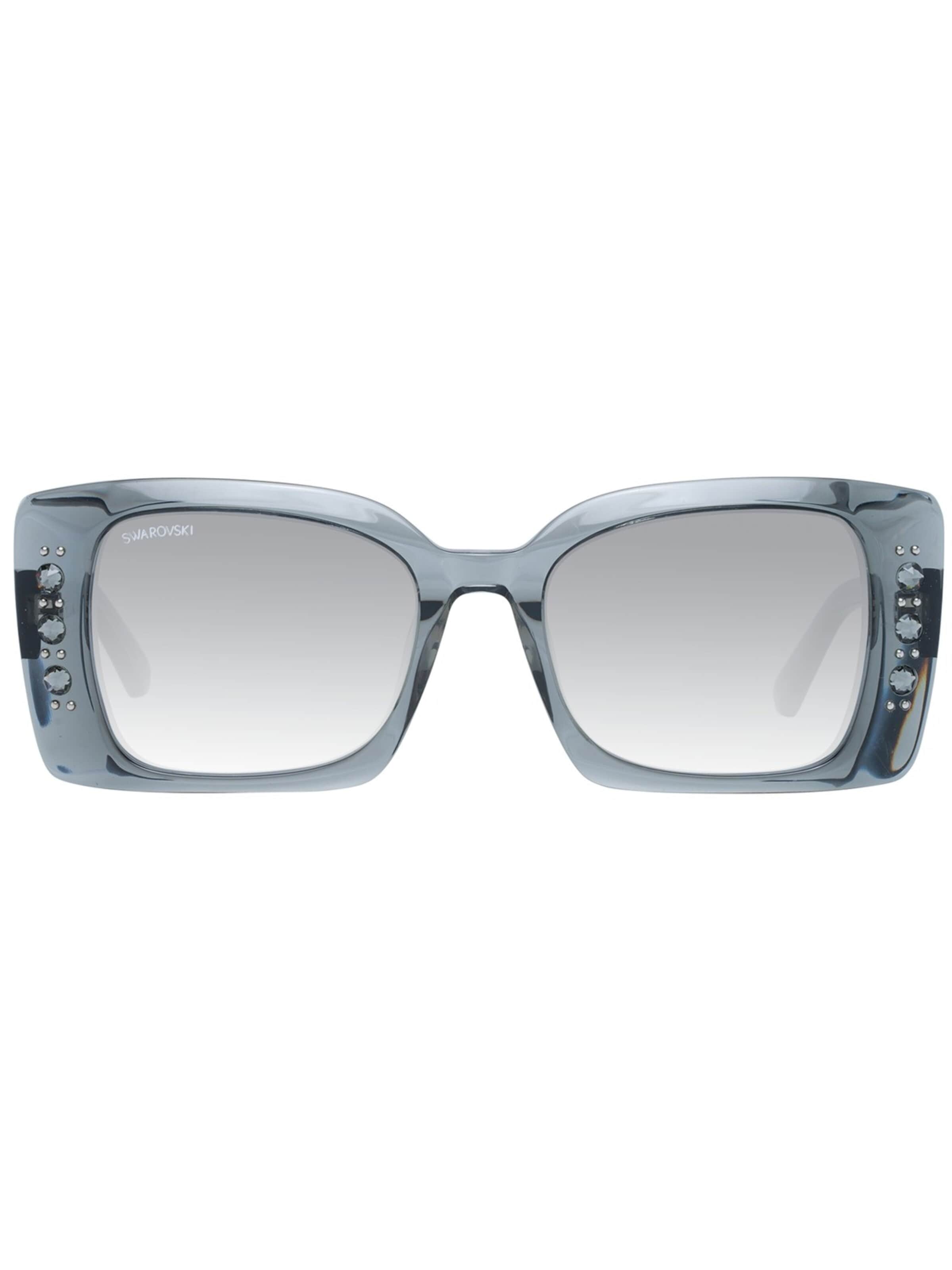 Lunettes de soleil 'Swarovski Sunglasses SK0370 20A 52' Swarovski en gris : devant