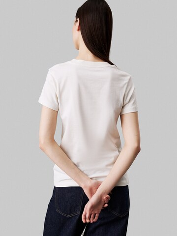Maglietta di Calvin Klein Jeans in bianco