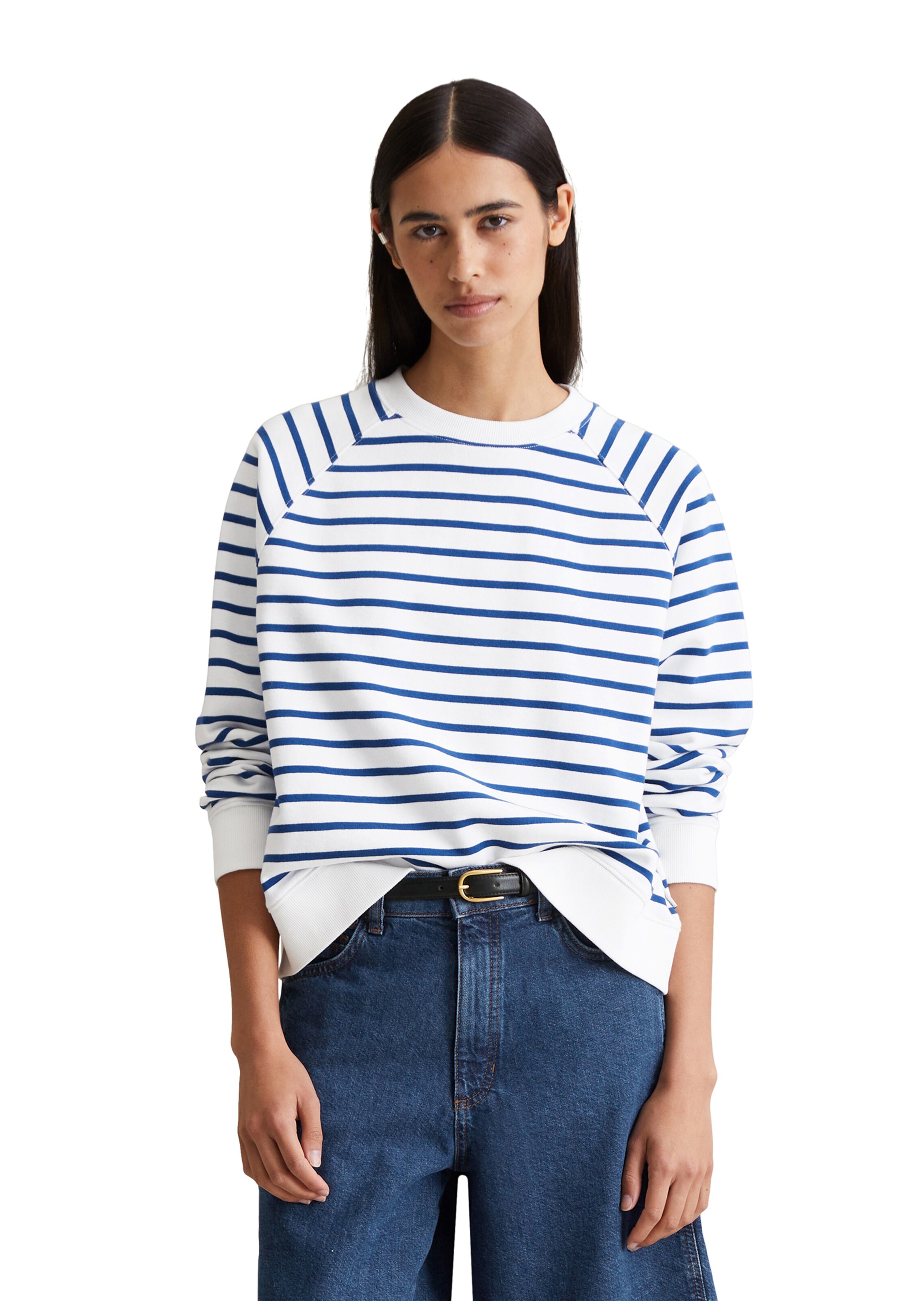 Marc O'Polo DENIM Pullover in Blau: Vorderseite