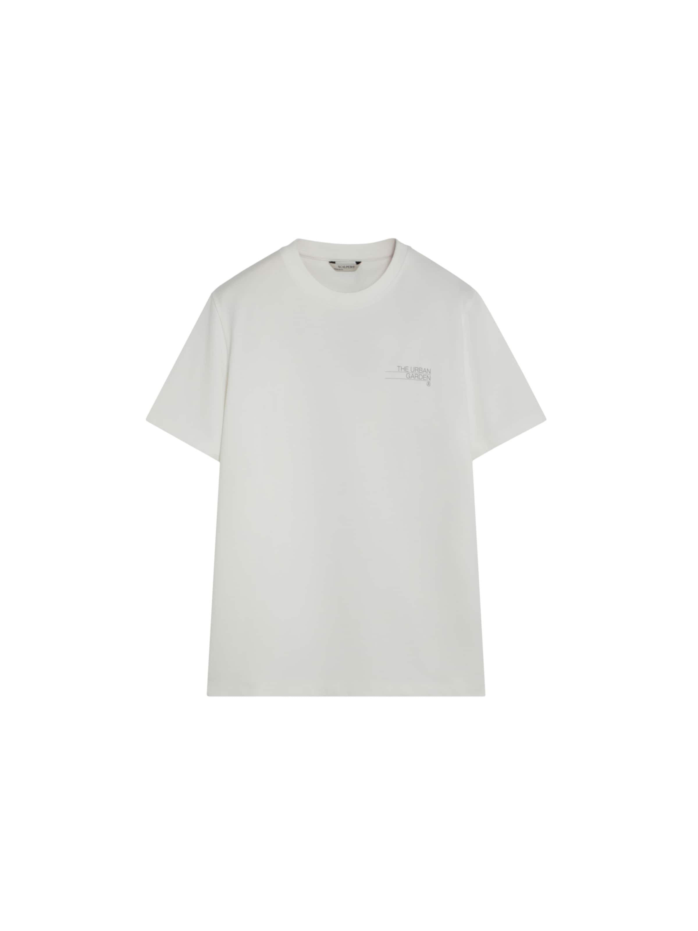 Scalpers Μπλουζάκι ' ' σε λευκό: μπροστά