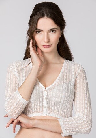 STOCKERPOINT Traditional blouse 'Nelly' in Beige