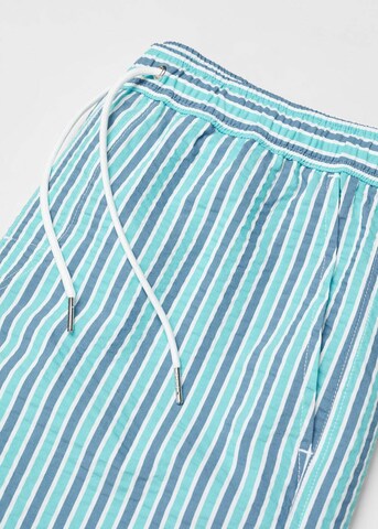 MANGO MAN Badehose 'Rayac' in Blau