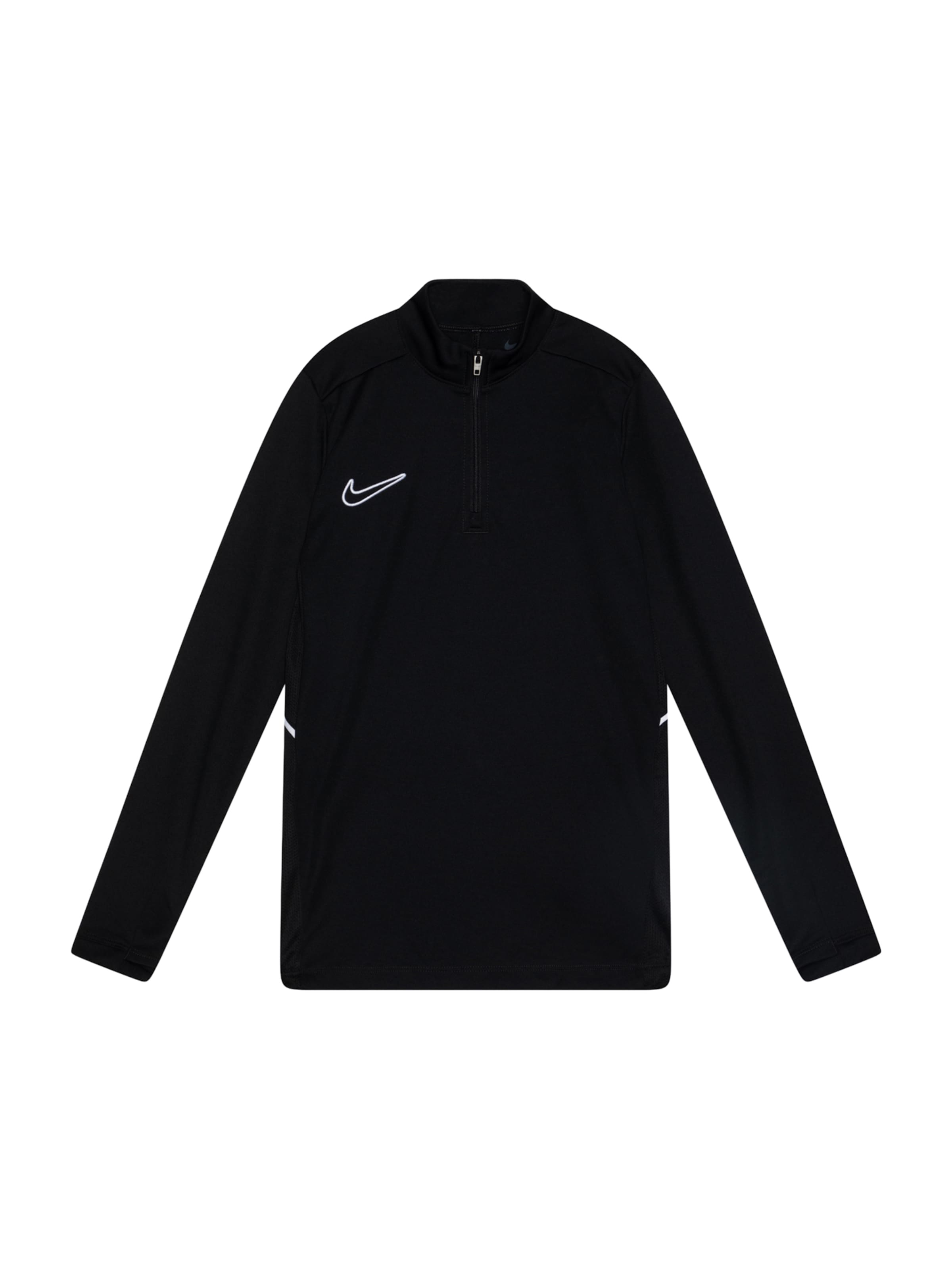 NIKE Funktsionaalne särk 'Academy25', värv must: eest vaates