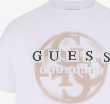GUESS Футболка в Белый: спереди