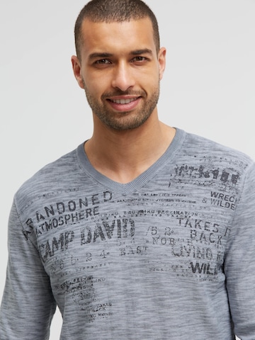 CAMP DAVID Sweater in Blue