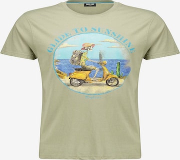 T-Shirt 'Dwain' Deeluxe en vert : devant