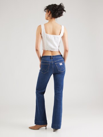 évasé Jean 'Melody' WRANGLER en bleu