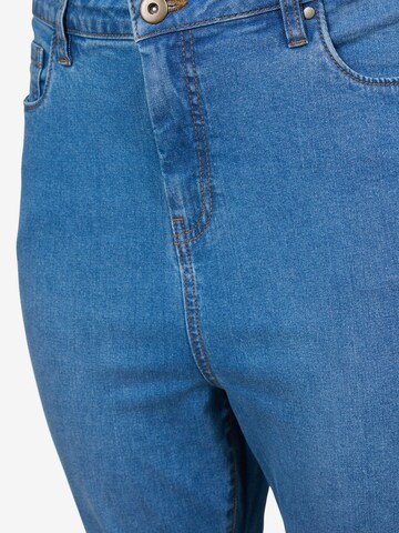 Zizzi Skinny Jeans 'TARA BEA' in Blue