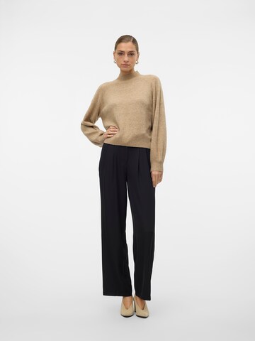 VERO MODA Sweater 'VMLEAF' in Beige