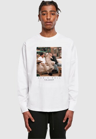 ABSOLUTE CULT Shirt 'Friends - Hug And Roll' in Weiß: predná strana