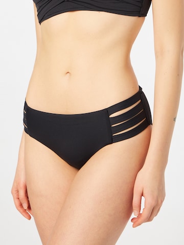 Seafolly Bikini Bottoms in Black: front