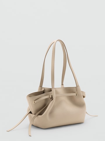 MANGO Shopper 'ROMINA' in Beige