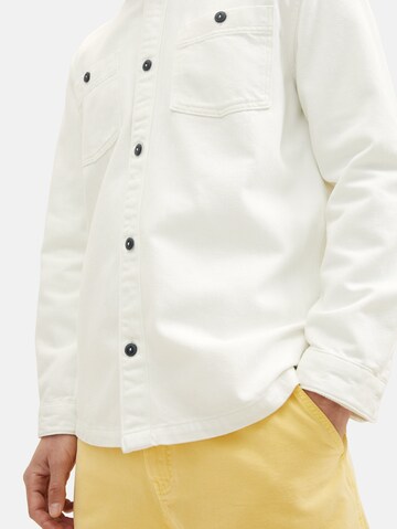 TOM TAILOR Regular fit Between-Season Jacket in White