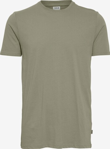 !Solid Regular Fit T-Shirt 'Rock' in Grün: predná strana