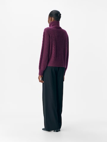 OBJECT Knit Cardigan 'OBJNETE' in Purple