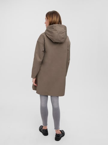 VERO MODA Between-Seasons Coat 'Copenhagen' in Grey