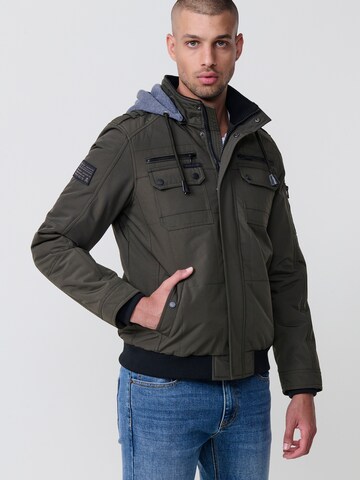 KOROSHI Winterjas in Groen