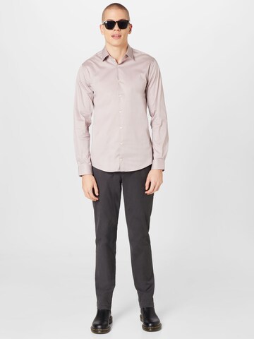 Tiger of Sweden Slim fit Overhemd 'FILBRODIE' in Roze