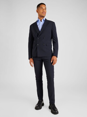 Lindbergh Slim fit Suit in Blue: front