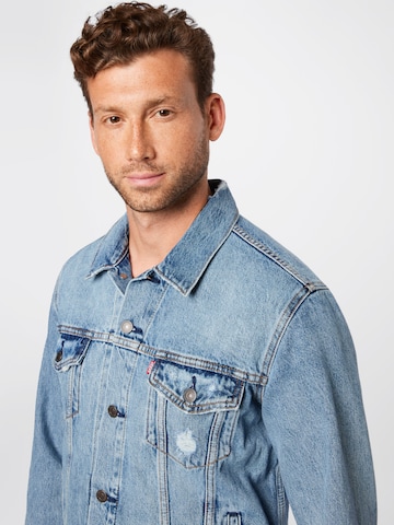 LEVI'S ® Overgangsjakke 'The Trucker Jacket' i blå