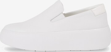 Calvin Klein Slip-on in Wit: voorkant