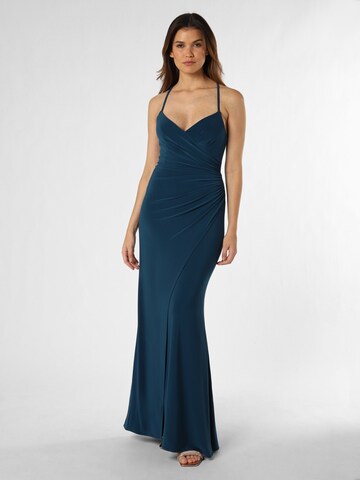 Luxuar Fashion Evening Dress ' ' in Blue: front