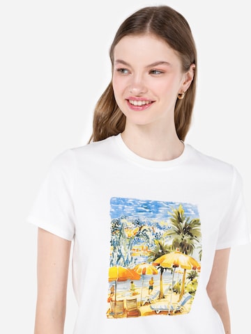 T-shirt Colin's en blanc