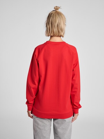 Hummel Sportief sweatshirt in Rood