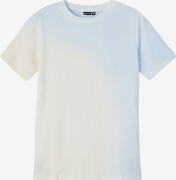 T-Shirt LMTD en bleu : devant