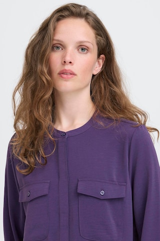 ICHI Bluse 'SOFFIE' in Blau