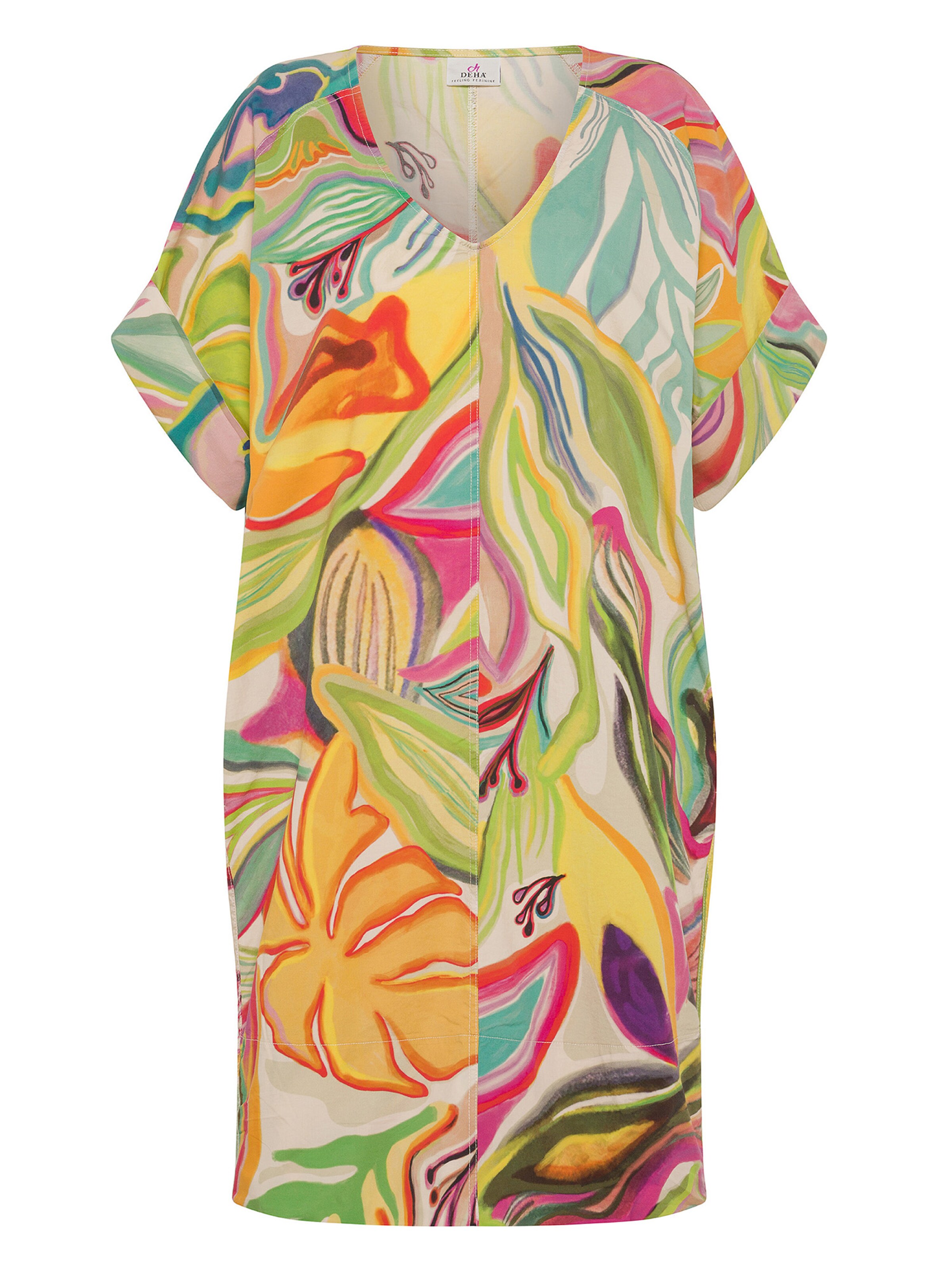 Robe DEHA en vert : devant