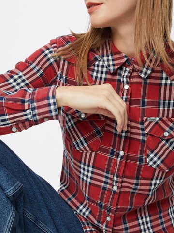 Camicia da donna 'Lucinda' di LTB in rosso