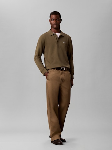 Calvin Klein Jeans Sweatshirt in Brown