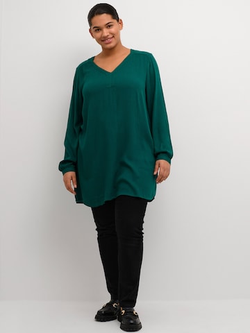 KAFFE CURVE Tunic 'Ami' in Green