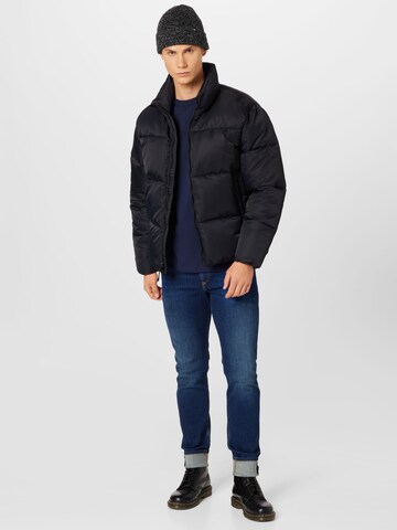 Abercrombie & Fitch - Casaco de inverno em preto